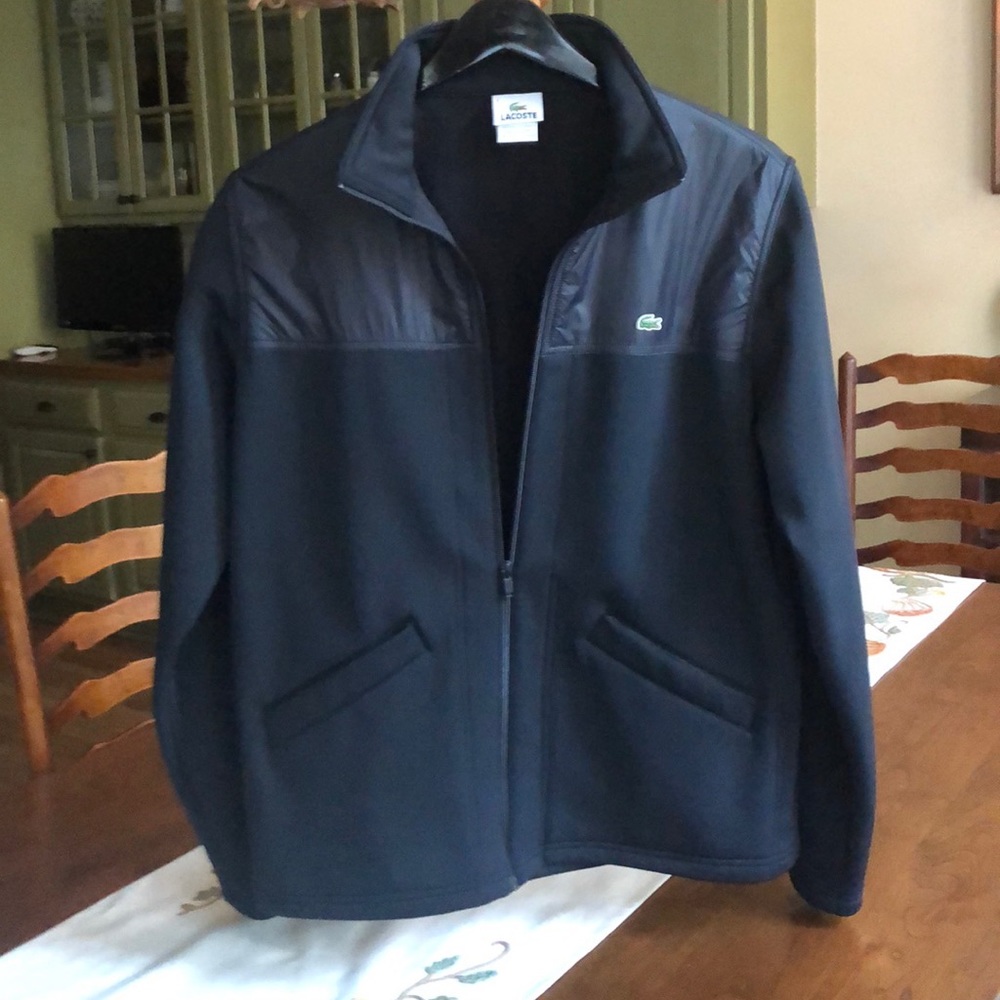 Men’s Size 6 Black Lacoste Jacket
